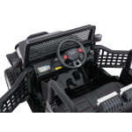Elektrické autíčko Jeep BEAST 4x4 - MP3 - čierne